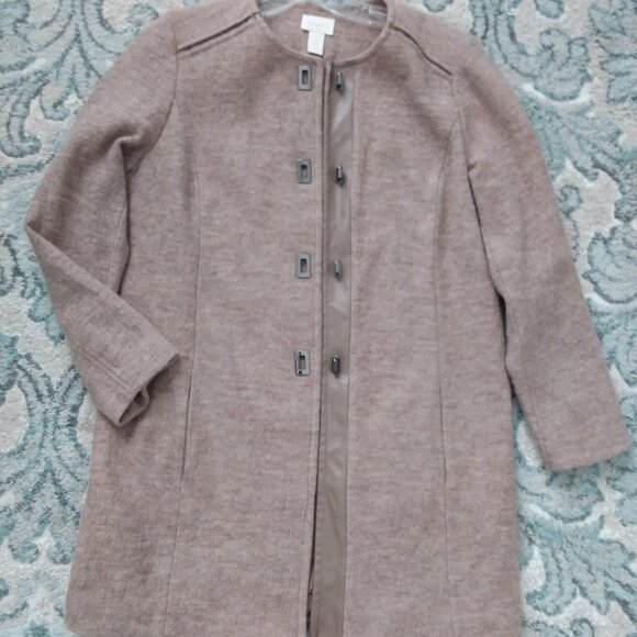 Chico's Jackets & Blazers - Chico's Wool Jacket Size 1